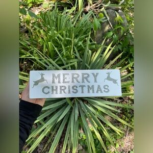 Merry Christmas sign